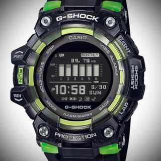 ジーショック(G-SHOCK)の新品　CASIO G-SHOCK G-SQUAD GBD-100SM-1JF(腕時計(デジタル))