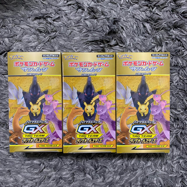 【ポケモン】ポケモンカード　タッグオールスターズ 3BOX