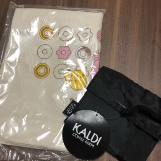 カルディ(KALDI)のカルディエコバッグ　ミスド福袋トートバック(ノベルティグッズ)