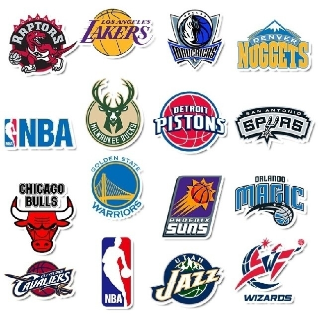 5%OFF NBA チームロゴ オールスター バスケ ステッカー 50枚セット NBA バスケットボール 選手 プレイヤー 防水ステッカー 50枚 バスケ
