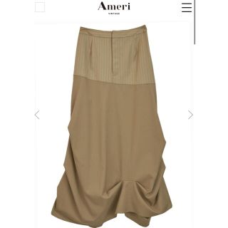 アメリヴィンテージ(Ameri VINTAGE)のORIGAMI HEM SKIRT(ロングスカート)