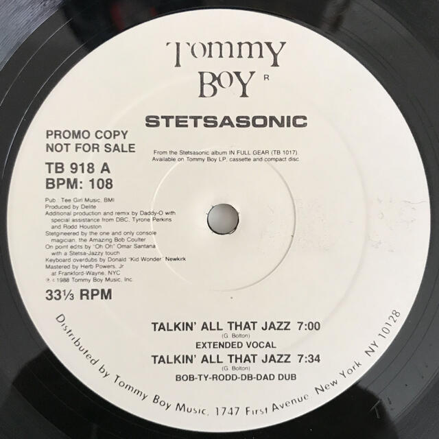 Stetsasonic - Talkin' All That Jazz