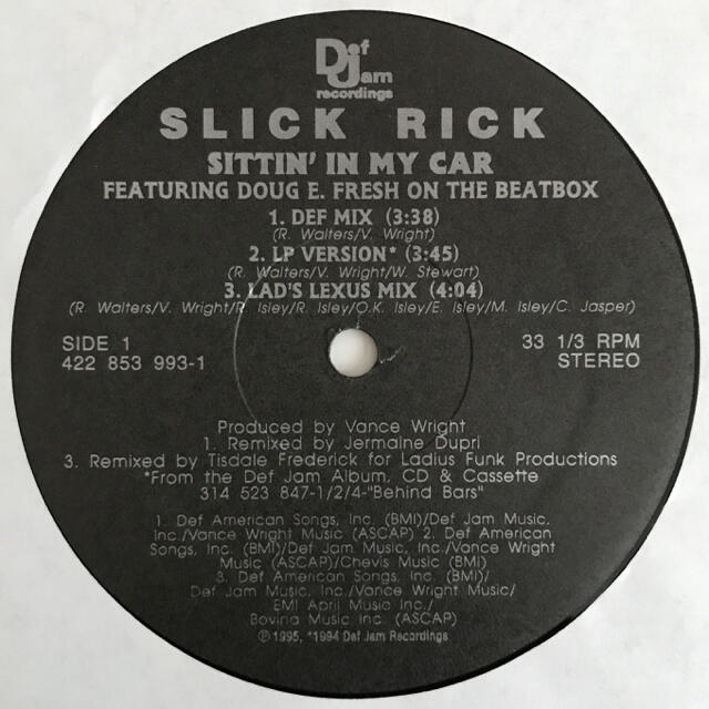 Slick Rick - Sittin' In My Car