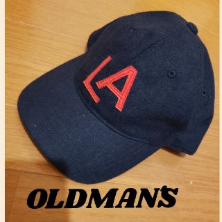 OLDMANS ベースボールキャップ紺色(キャップ)