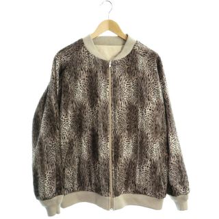 ニードルス(Needles)のNeedles 19AW RIB COLLAR JACKET LEOPARD(ブルゾン)