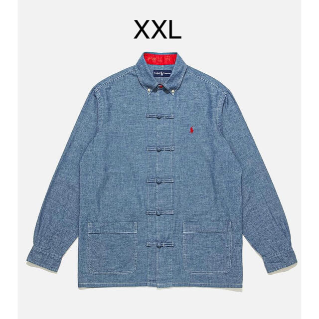 POLO RALPH LAUREN(ポロラルフローレン)のPolo Ralph Lauren Clot シャンブレー シャツ ジャケット メンズのトップス(シャツ)の商品写真