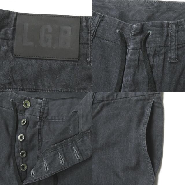 LGB(ルグランブルー)のL.G.B. カットオフデニムクロップドイージーパンツ デニムパンツ メンズ メンズのパンツ(デニム/ジーンズ)の商品写真