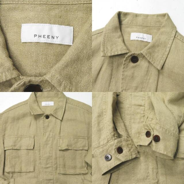 PHEENY(フィーニー)のPHEENY 17SS ファティーグジャケット レディースのジャケット/アウター(ミリタリージャケット)の商品写真