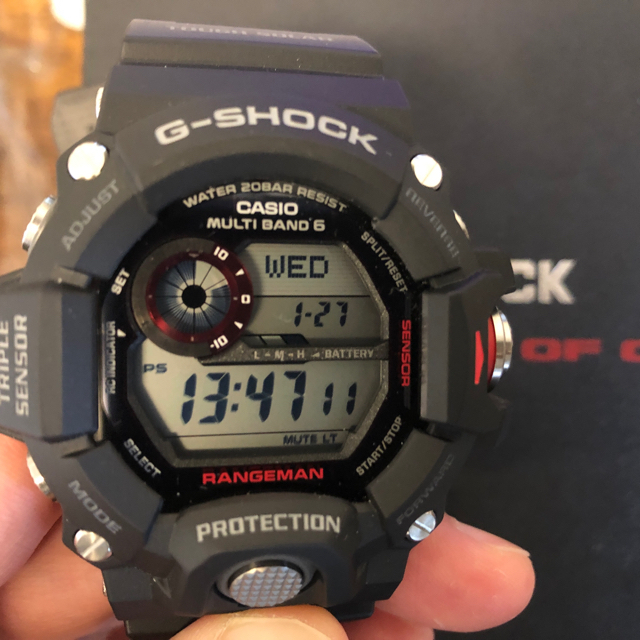 G-SHOCK(ジーショック)のG-shock Gulfman GW-9110-1JF とレンジマン9400 メンズの時計(腕時計(デジタル))の商品写真