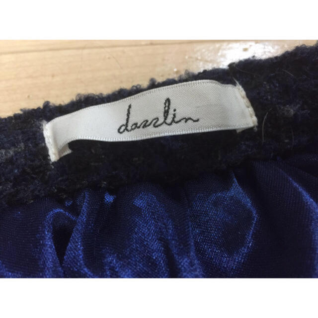 dazzlin(ダズリン)のダズリン　フレアスカート　ツイードチェックスカート レディースのスカート(ミニスカート)の商品写真
