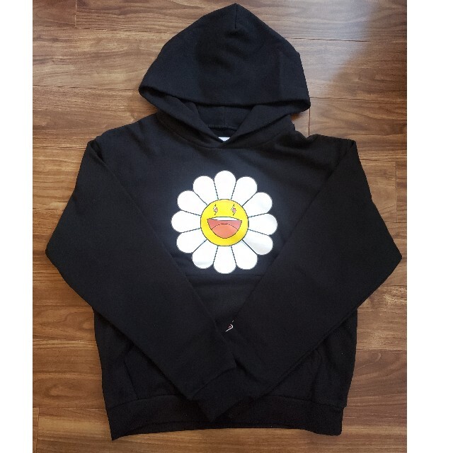 supremeJ Balvin村上隆　Amarillo Large Flower Hoodie