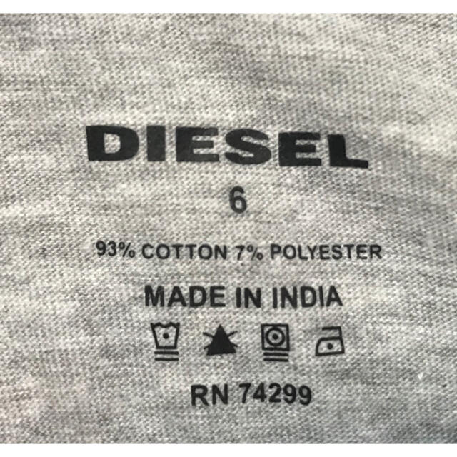 DIESEL(ディーゼル)のDIESEL ディーゼル キッズ Tシャツ サイズ110cm キッズ/ベビー/マタニティのキッズ服男の子用(90cm~)(Tシャツ/カットソー)の商品写真