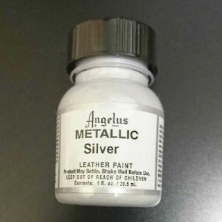 アンジェラス(ANGELUS)のangelus paint metalic silver アンジェラス ペイント(絵の具/ポスターカラー)