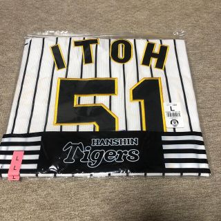 阪神タイガース 伊藤隼太選手 ユニフォーム Lサイズの通販 by