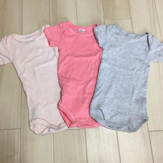 プチバトー(PETIT BATEAU)のPETIT BATEAUロンパースset(ロンパース)