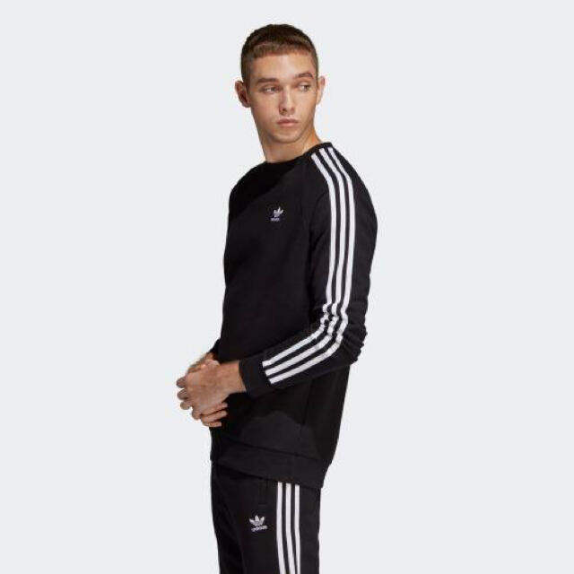 adidas(アディダス)のアディダス adidas 3 STRIPES CREW オリジナルス   メンズのトップス(スウェット)の商品写真