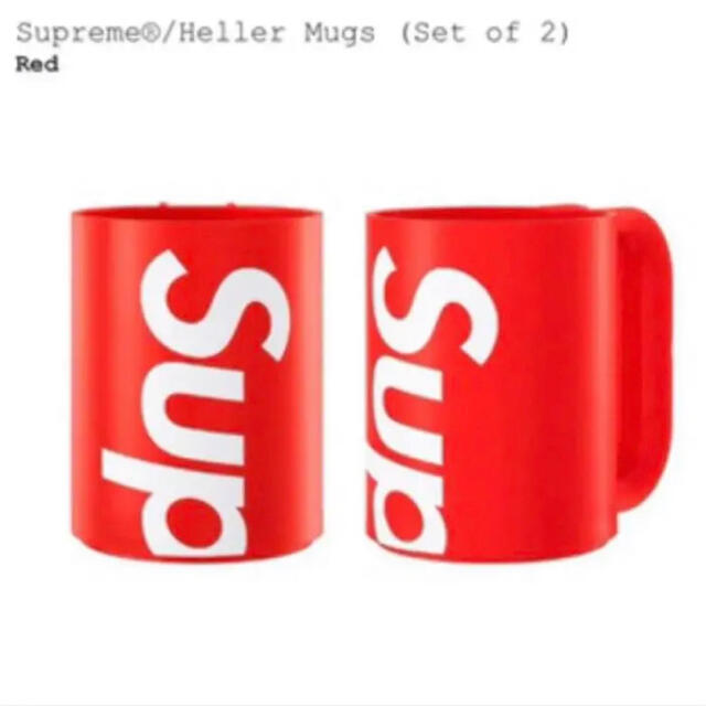 Supreme(シュプリーム)のSupreme/Heller Mugs(set of 2) インテリア/住まい/日用品のキッチン/食器(グラス/カップ)の商品写真