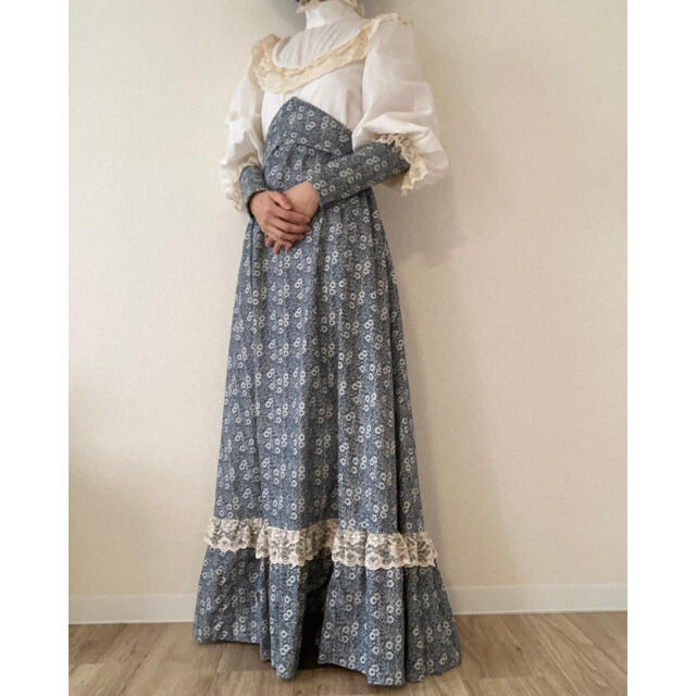 GUNNE SAX(ガニーサックス)の★美品★ GUNNE SAX ガニーサックス ガンネサックス ロングドレス レディースのワンピース(ロングワンピース/マキシワンピース)の商品写真