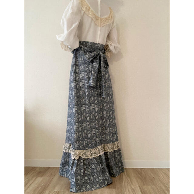 GUNNE SAX(ガニーサックス)の★美品★ GUNNE SAX ガニーサックス ガンネサックス ロングドレス レディースのワンピース(ロングワンピース/マキシワンピース)の商品写真