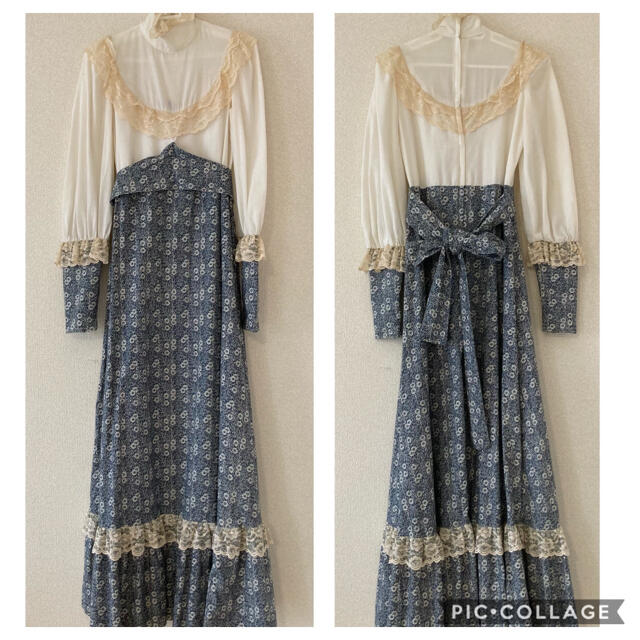 GUNNE SAX(ガニーサックス)の★美品★ GUNNE SAX ガニーサックス ガンネサックス ロングドレス レディースのワンピース(ロングワンピース/マキシワンピース)の商品写真