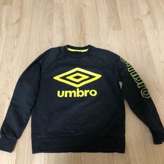 アンブロ(UMBRO)のアンブロ トレーナー 黒 Sサイズ(トレーナー/スウェット)