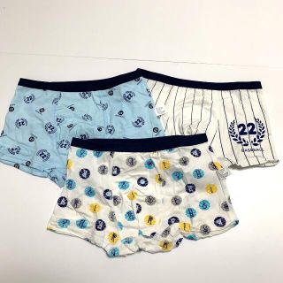 【新品】ボクサー パンツ キッズ 男の子 125〜135 セット 野球 ボール(下着)