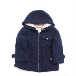 ザラキッズ(ZARA KIDS)の【美品】98cm 2/3歳用　ZARAベイビー　ボアコート(ジャケット/上着)