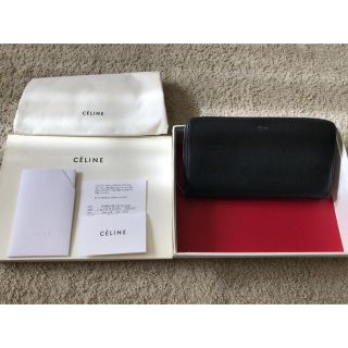 セリーヌ(celine)のセリーヌ ジップドウォレット CELINE 長財布 ブラック(財布)