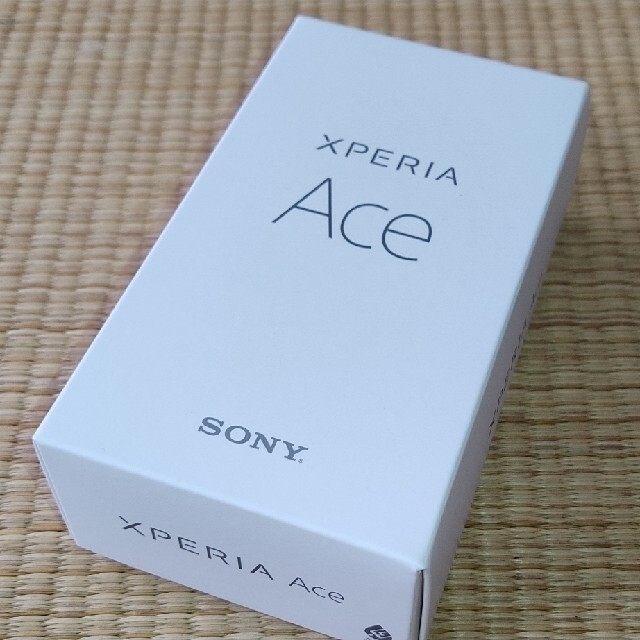 Xperia(エクスペリア)の【新品未使用】XPERIA Ace simフリースマートフォン ブラック スマホ/家電/カメラのスマートフォン/携帯電話(スマートフォン本体)の商品写真