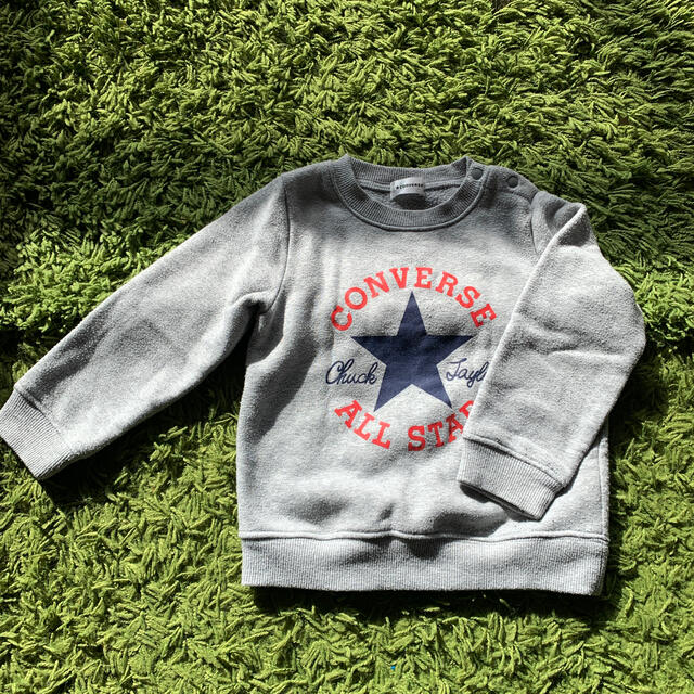 CONVERSE(コンバース)の裏起毛トレーナー　スウェット キッズ/ベビー/マタニティのキッズ服男の子用(90cm~)(Tシャツ/カットソー)の商品写真