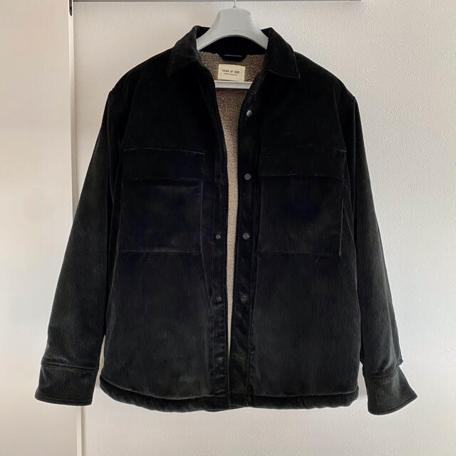 激安 FEAR OF GOD - FEAR OF GOD Corduroy Shirt Jacket 6th ブルゾン