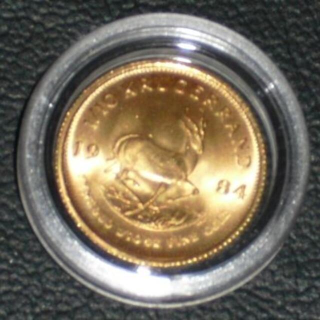 ☆ 純金 1/10 ＯＺ ☆ クルーガーランド１９８4年銘 １/１０ OZ-