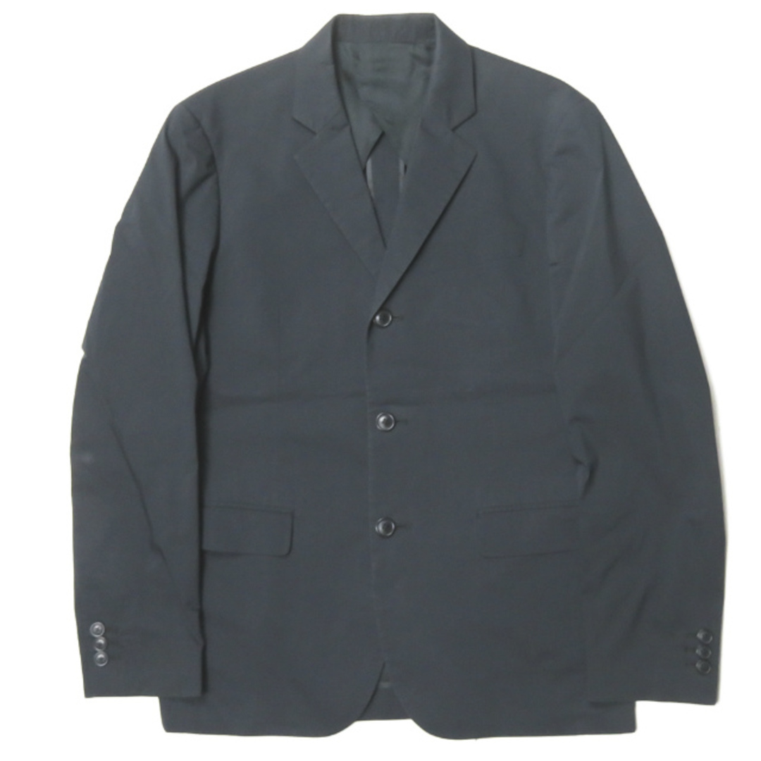 Mr.GENTLEMAN ミスタージェントルマン DAILY SET UP JACKET 3Bテーラードジャケット ESS-JK09 L ブラック ESSENTIAL セットアップ スーツ アウター【Mr.GENTLEMAN】