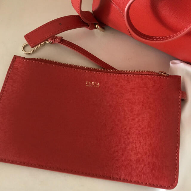 Furla(フルラ)の美品　フルラ　ステイシー　ドローストリング　巾着バッグ レディースのバッグ(ショルダーバッグ)の商品写真