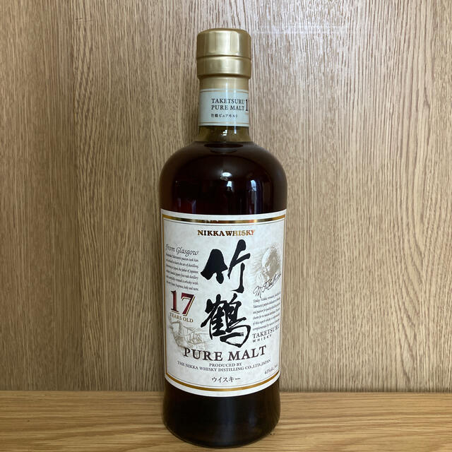 ニッカ　竹鶴17年　 ウイスキー 43度 700ml   未開封  箱無し