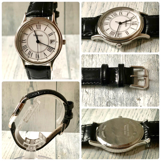 Tiffany & Co.(ティファニー)の【動作OK】TIFFANY&Co ティファニー 腕時計 クラシック ボーイズ メンズの時計(腕時計(アナログ))の商品写真