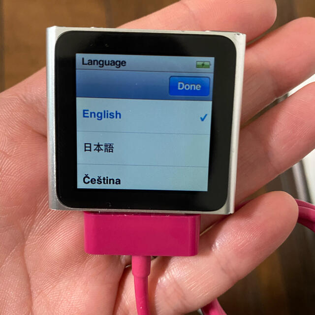 Apple(アップル)のkarin.lさま専用です。iPod nano 第6世代　8GB  スマホ/家電/カメラのオーディオ機器(ポータブルプレーヤー)の商品写真