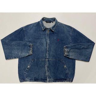 ポロラルフローレン(POLO RALPH LAUREN)のポロラルフローレン 90s ビンテージ チンスト付 デニムジャケット Lサイズ(Gジャン/デニムジャケット)