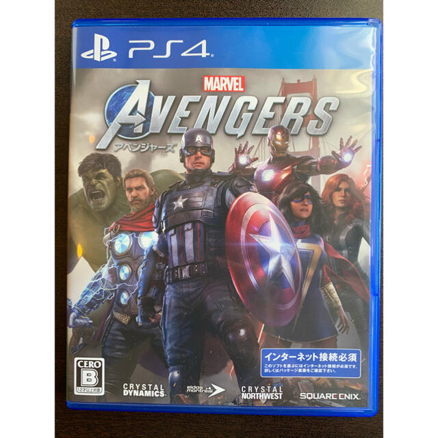 SQUARE ENIX(スクウェアエニックス)のMarvel’s Avengers（アベンジャーズ） PS4 エンタメ/ホビーのゲームソフト/ゲーム機本体(家庭用ゲームソフト)の商品写真