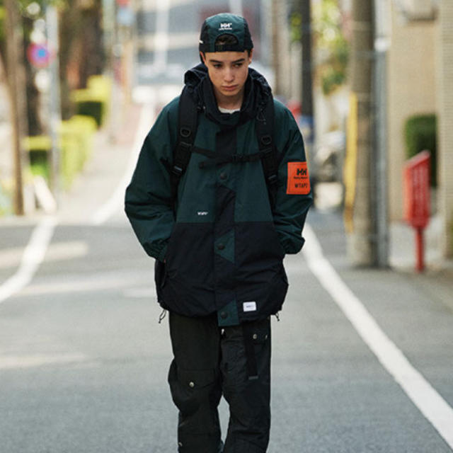 WTAPS サイズ:S 20SS HELLY HANSEN BOW JACKETカラーグリーン×ブラック