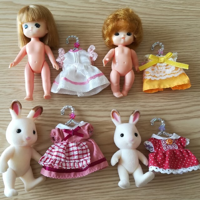 シルバニアファミリー サイズ ドールハンガー ハンドメイド シルバニアファミリー サイズ ドールハンガー ハンドメイド