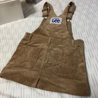 リー(Lee)のLee 子供コーデュロイ サロペット　綿　95サイズ(ワンピース)