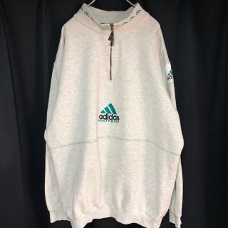 アディダス(adidas)の激レア 古着 90’s Adidas Equipment ハーフジップ(スウェット)