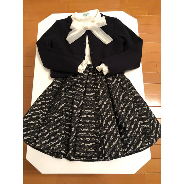 TOCCA(トッカ)のTOCCA 130cm 入学式セット　女の子 キッズ/ベビー/マタニティのキッズ服女の子用(90cm~)(ドレス/フォーマル)の商品写真