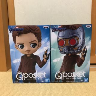 バンダイ(BANDAI)のQposket  アベンジャーズ  スターロード  ABセット(アメコミ)