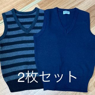 ベスト　2枚セット　120センチ   男の子(その他)