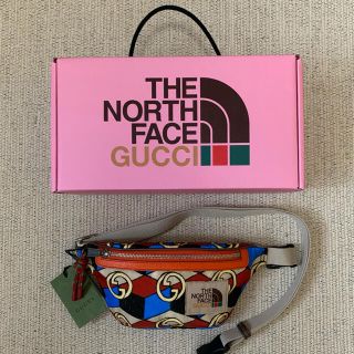 グッチ(Gucci)のGucci×The North Face オンライン限定ベルトバッグ(ウエストポーチ)