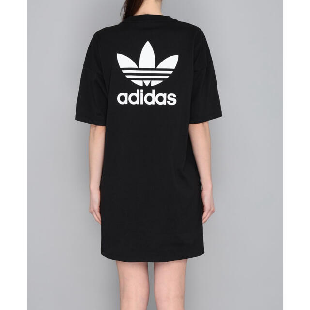 adidas(アディダス)のadidas Tシャツワンピース FREAK'S STORE レディースのワンピース(ひざ丈ワンピース)の商品写真