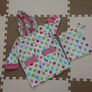 ブランシェス(Branshes)の...xx様専用　ブランシェス　レインコート　90サイズ(レインコート)