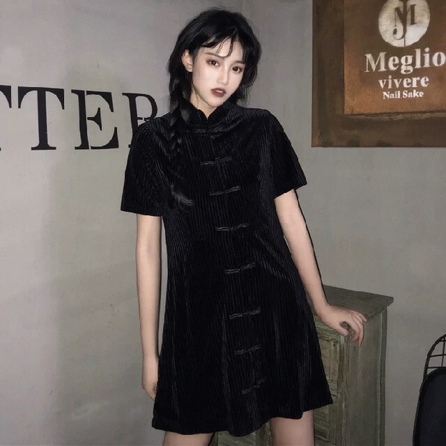 ミニワンピース チャイナドレス 半袖 ベロア ワンピース Fg127の通販 By さこやん S Shop ラクマ ミニワンピース チャイナドレス 半袖 ベロア ワンピース Fg127の通販 By さこやん S Shop ラクマ